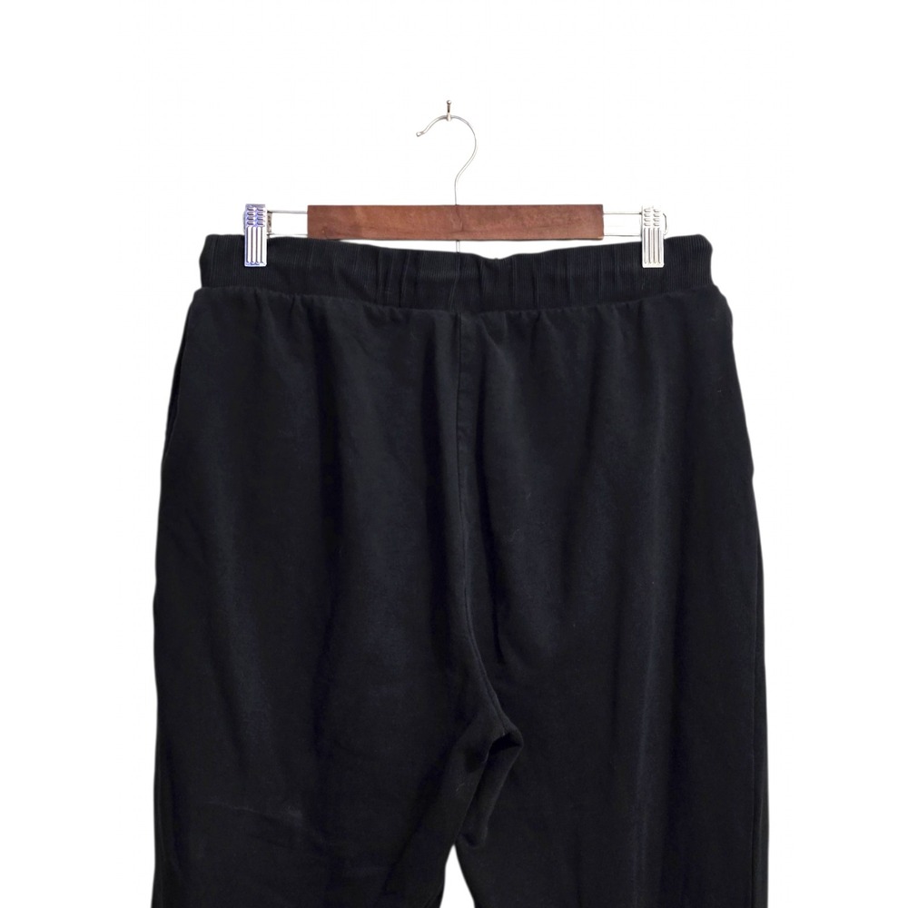 Long Tall Sally Tall Black Cuffed Drawstring Joggers Sz 10 - Picture 3 of 12